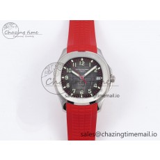 [ZF공장]파텍필립 Aquanaut 5167A Singapore Red Second Hand on Red Rubber Strap 324CS