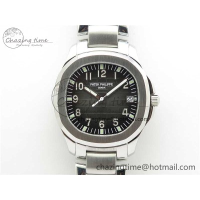 [3K공장]파텍필립 Aquanaut 5167 SS Gray Dial on SS Bracelet A324 Super Clone