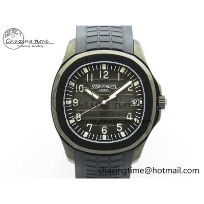 [ZF공장]파텍필립 Aquanaut Black Venom DLC Black Dial on Black Rubber Strap 324CS