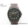 [ZF공장]파텍필립 Aquanaut Black Venom DLC Black Dial on Brown Rubber Strap 324CS