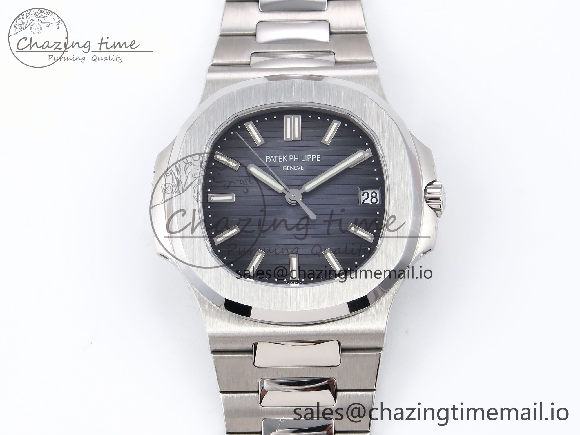 [PPF공장]파텍필립 Nautilus 5711 Blue Dial on SS Bracelet A324