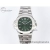 [3K공장]파텍필립 Nautilus 5711/1A  Green Dial on SS Bracelet A324 Super Clone