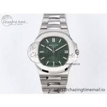 [3K공장]파텍필립 Nautilus 5711/1A  Green Dial on SS Bracelet A324 Super Clone