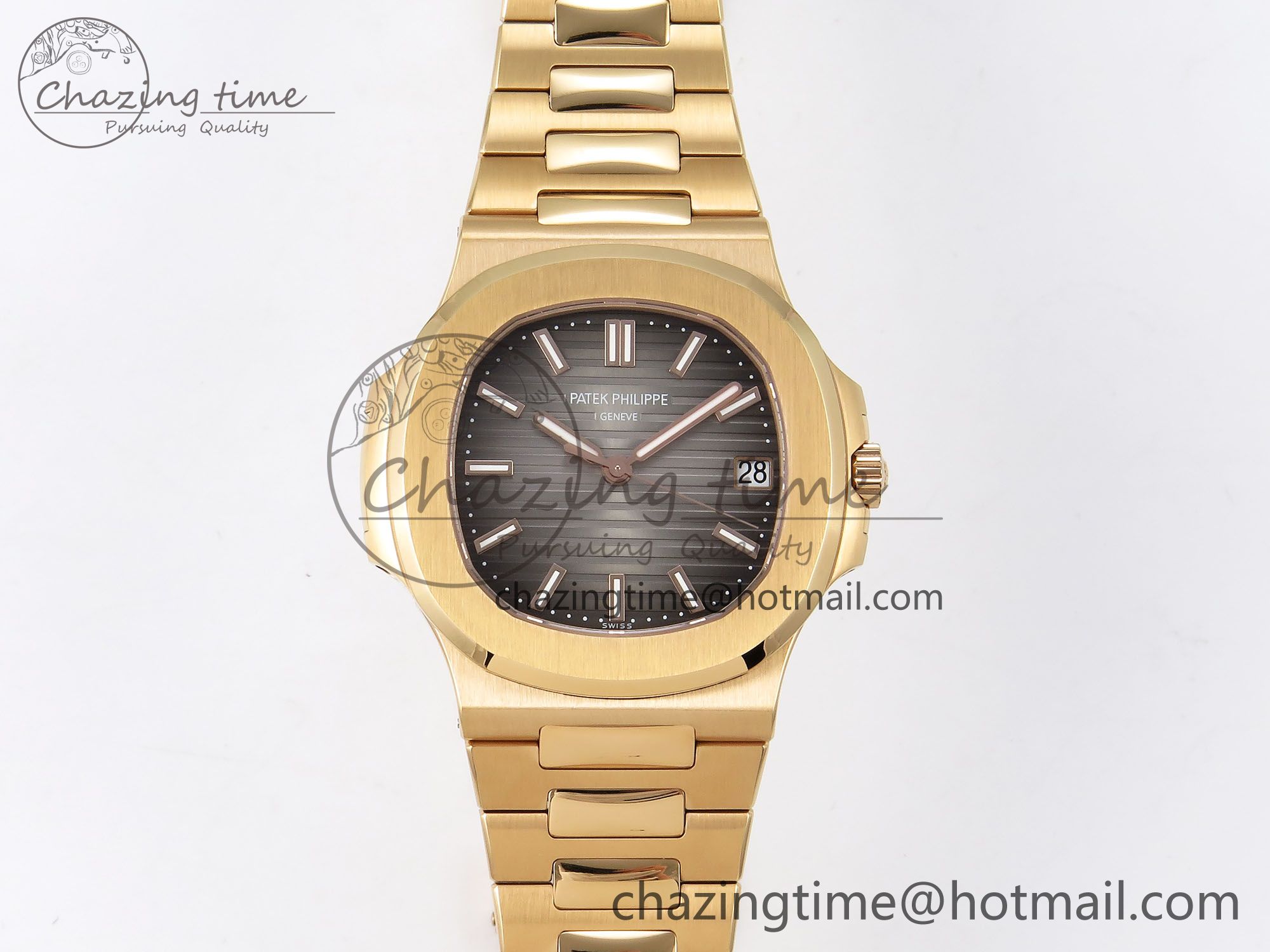 [PPF공장]파텍필립 Nautilus 5711/1R-001 RG Textured Dial on RG Bracelet Super Clone 26-330