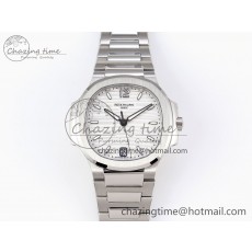 [PPF공장]파텍필립 NAUTILUS 7118 LADIES  WHITE DIAL ON SS BRACELET 324CS