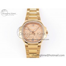 [PPF공장]파텍필립 NAUTILUS 7118 LADIES RG  DIAL DIAMONDS BEZEL ON RG BRACELET 324CS