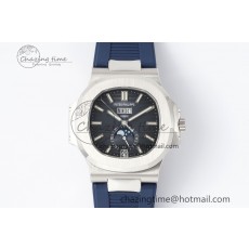 [PPF공장]파텍필립 Nautilus 5726 Complicated Blue Textured Dial on Blue Rubber Strap A324