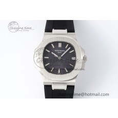 [PPF공장]파텍필립 Nautilus 5711/1A Gray Textured Dial on Black Rubber Strap 324CS