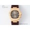 [PPF공장]파텍필립 Nautilus 5711/1R Brown Textured Dial on Brown Rubber Strap 324CS