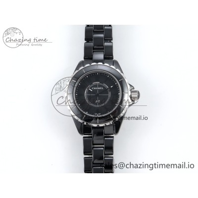 [EAST공장]샤넬 J13 38mm Black Ceramic Black Dial on Bracelet Swiss Quartz