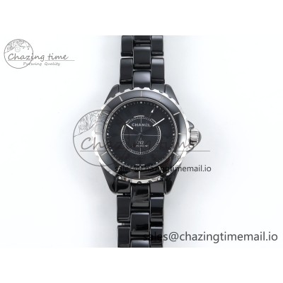 [EAST공장]샤넬 J13 38mm Black Ceramic  Black Numbers Dial on Bracelet A2892