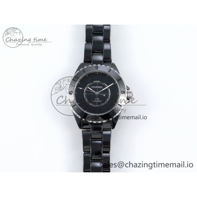 [EAST공장]샤넬 J13 33mm Black Ceramic  Black Numbers Dial on Bracelet A12.1