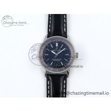 [TF공장]브라이틀링 Navitimer 1 SS 38mm Black Bezel Blue Dial on Black Leather Strap A2824