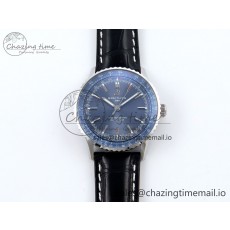 [TF공장]브라이틀링 Navitimer 1 SS 41mm  Blue Bezel Blue Dial on Black Leather Strap A2824