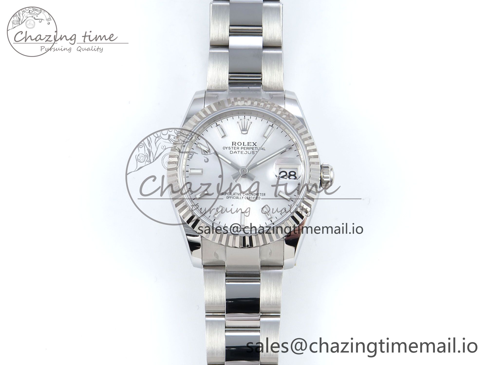 [AR공장]롤렉스 DateJust 31 278274 Silver Dial Stick Marker on SS Oyster Bracelet ETA 2688