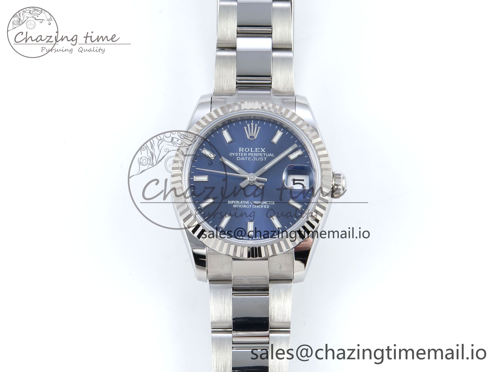 [AR공장]롤렉스 DateJust 31 278274  Blue Dial Stick Marker on SS Oyster Bracelet ETA 2688